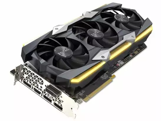 ZOTAC GeForce GTX 1080 Ti AMP! Extreme Core Edition - Ficha