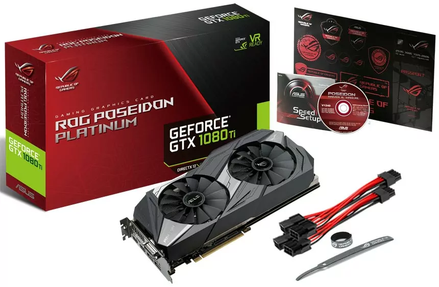ASUS GeForce GTX 1080 Ti Poseidon Platinum - Ficha Técnica