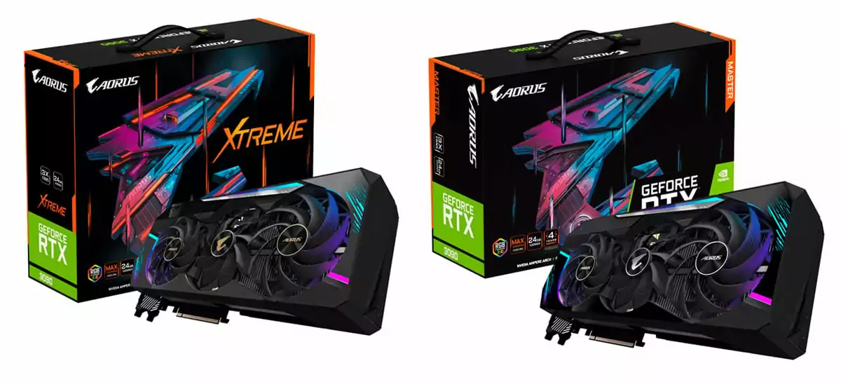 AORUS RTX3080 10G XTREME rev. 1.0　グラボ AORUS GeForce RTX™ 3080 XTREME 10G｜AORUS - GIGABYTE Brasil