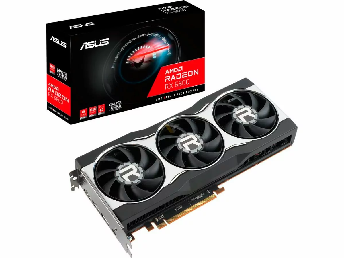 Asus e MSI mostram suas Radeon RX 6800 baseadas no design de
