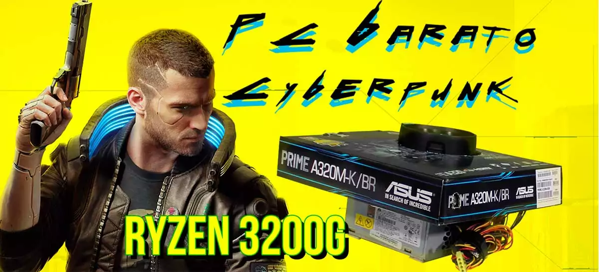 Cyberpunk 2077 no PC da Crise! Dá conta no gráfico integrado do Ryzen 3 3200G?