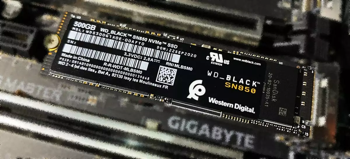 WDS100T1X0E ［WD_BLACK SN850 ］ SSD WD Black SN850X Gaming Storage 1TB | KaBuM!