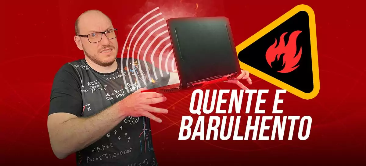 BARULHENTO e QUENTE? Resolvendo isso no seu notebook gamer!