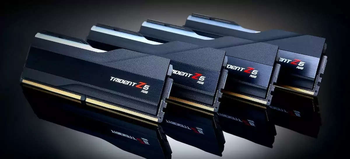 G.Skill revela kit de memórias DDR5-6600 CL36 Trident Z5 mais
