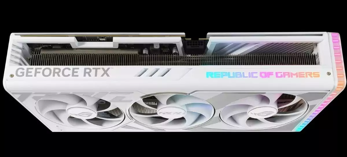 ASUS lança ROG Strix GeForce RTX 4090/4080 na cor branca