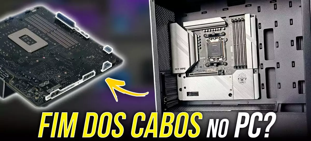 TUDO VAI MUDAR: placas-mãe com conectores na parte de baixo podem revolucionar os desktops
