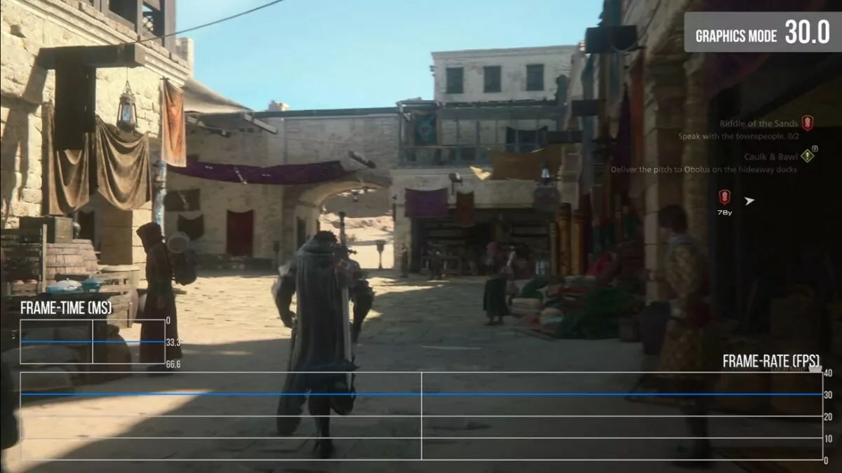 Performance Final Fantasy XVI modo qualidade