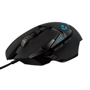Mouse Logitech G502 HERO, RGB LIGHTSYNC, Preto