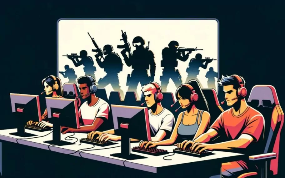 Jogos de tiro mais jogados