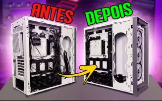 CHEGA DE CABOS! Montagem mais BONITA e FÁCIL com iCUE Link