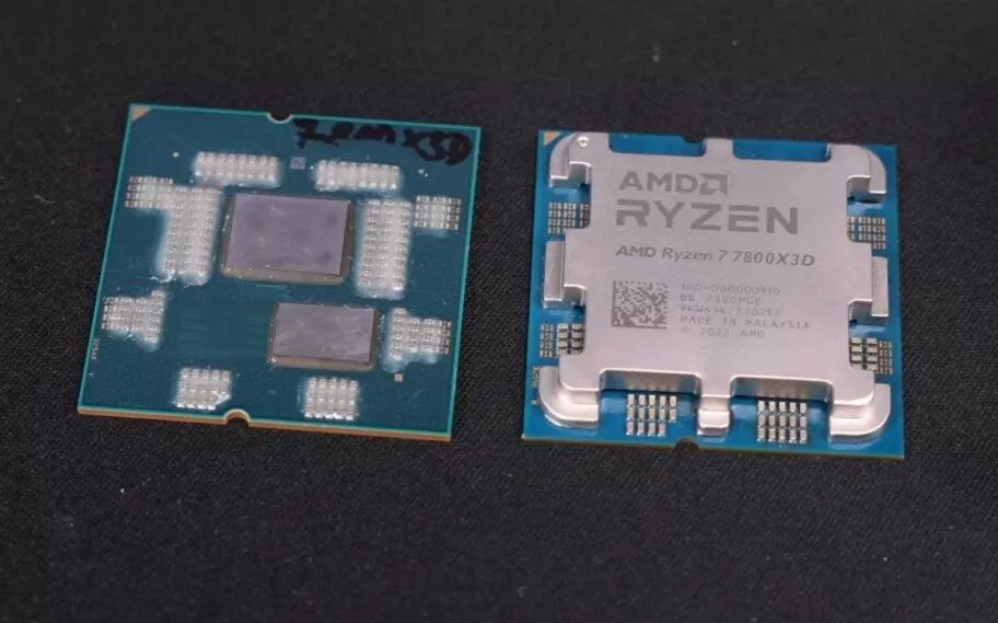 CPU AMD Ryzen 7800X3D AMD Processador de desktop Ryzen 7 7800X3D 8 núcleos, 16 threads