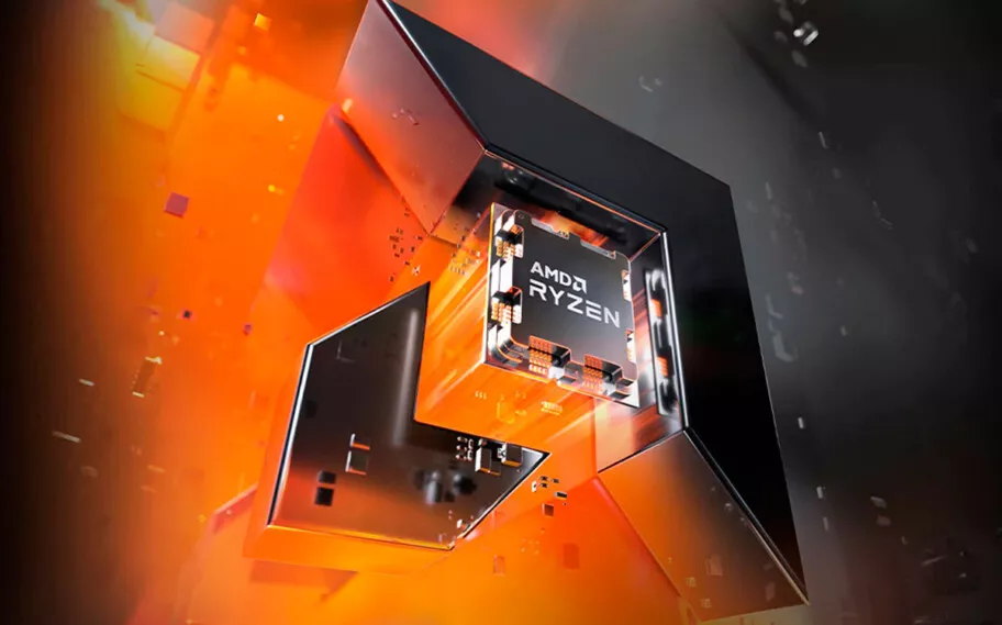Imagem conceitual para AMD Ryzen.