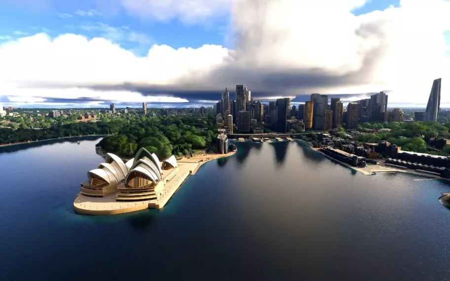 comparativo Flight Simulator 2024 mundo real