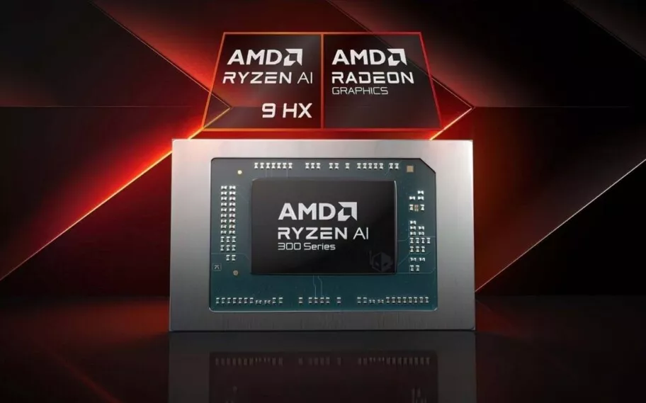 Imagem de divulgação do AMD Ryzen AI 9 HX 370