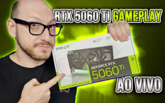 Gameplay Nvidia GeForce RTX 5060 Ti: vamos testar AO VIVO a PNY Overclocked