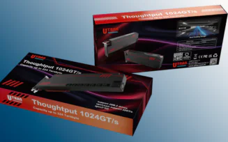 Utran apresenta placa PCIe 5.0 com 28 SSDs M.2, alcançando 109 GB/s e 224 TB de capacidade