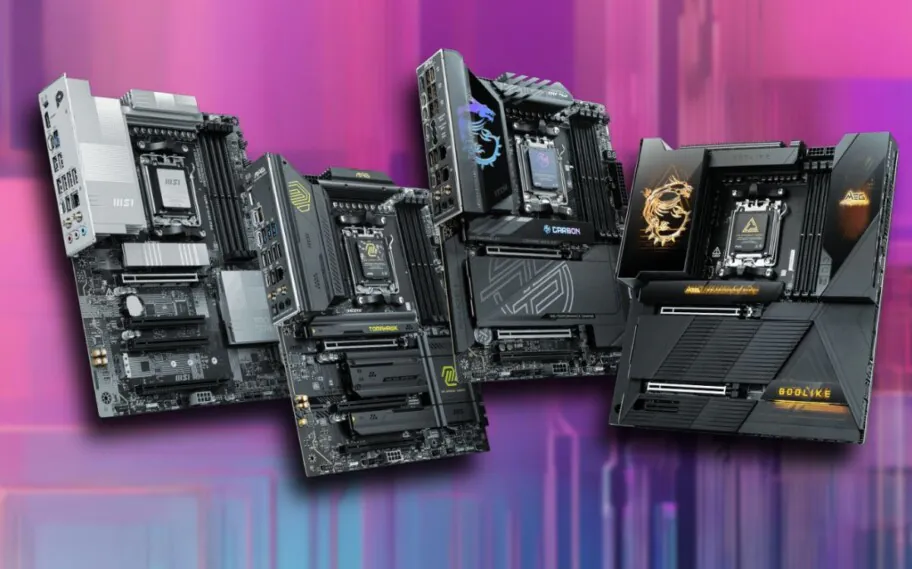 Placas-mãe AMD série 800 da MSI