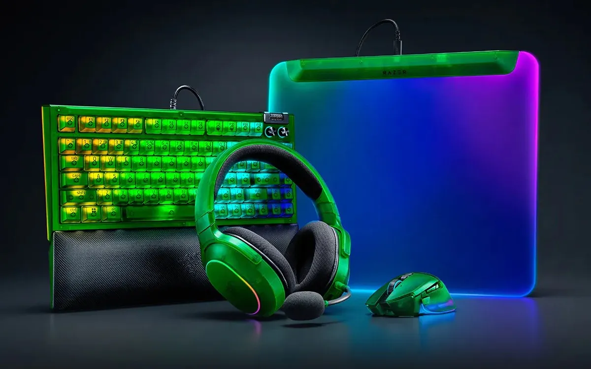 Razer PHANTOM GREEN EDITION 4種類セット　新品未開封 Razer lança Phantom Collection: nova linha de periféricos gamer