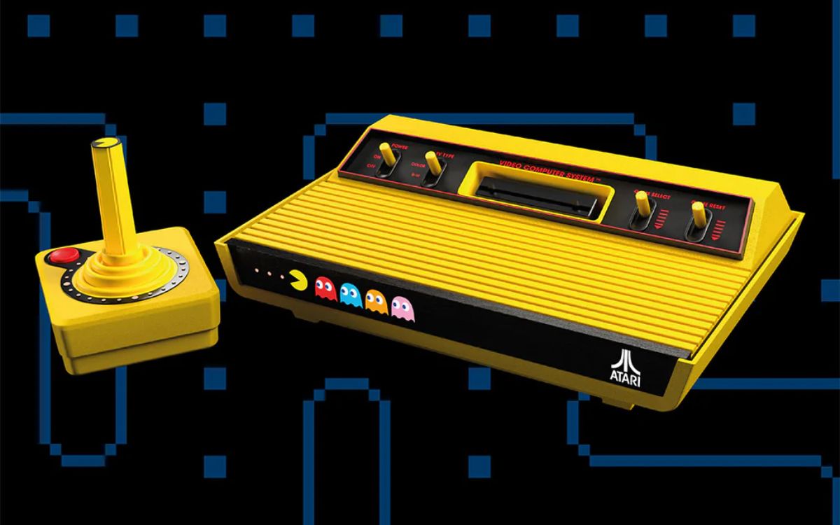 Imagem do novo Atari 2600+ Pac-Man Edition