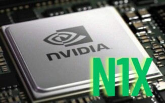 Chip NVIDIA com N1X escrito por cima