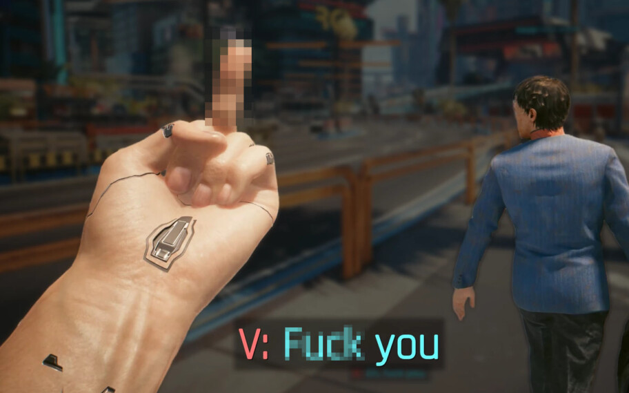 Cyberpunk 2077 mod More Responsive V