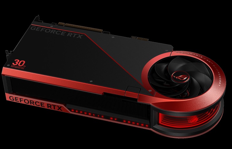 Sistema de refrigeração da RTX 5090 ROG Matrix