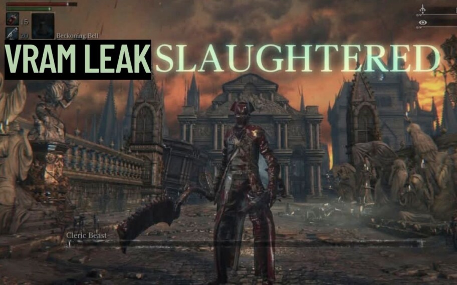 Imagem de Bloodborne editada