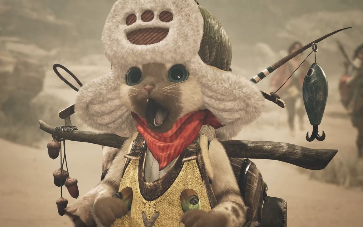 Imagem de amigato em Monster Hunter Wilds