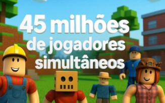 Roblox atinge 45 milhões de jogadores simultâneos e supera toda a Steam