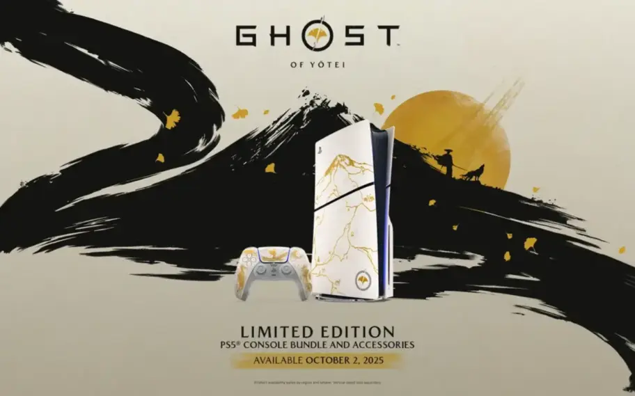 PS5 Slim Ghost of Yotei Ouro