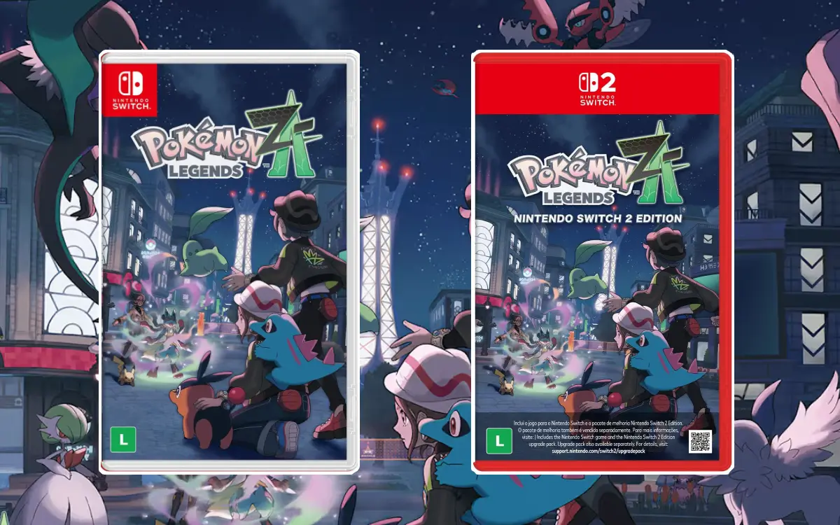 PRÉ-VENDA | Pokémon Legends Z-A em mídia física para Switch