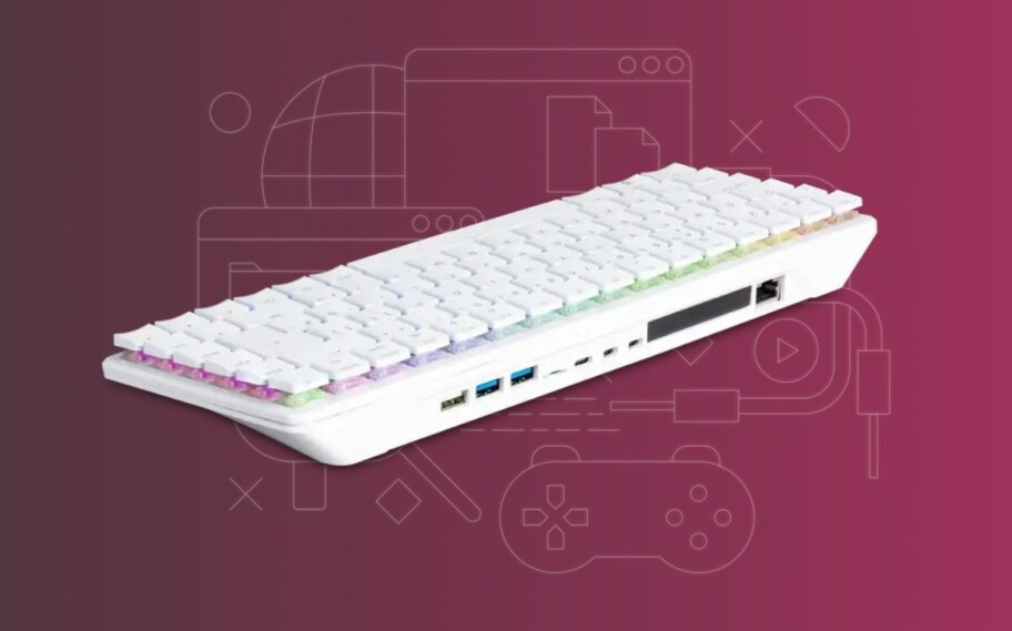 Imagem de divulgação do Raspberry Pi 500+