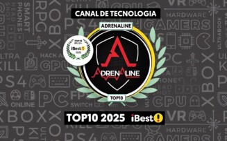 Vote no Adrenaline como o melhor canal de tecnologia no iBest