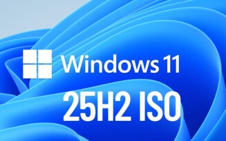Imagem do Windows 11 25H2 com ISO escrito