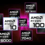 AMD renomeia chips antigos com chegada das linhas Ryzen 10 e Ryzen 100