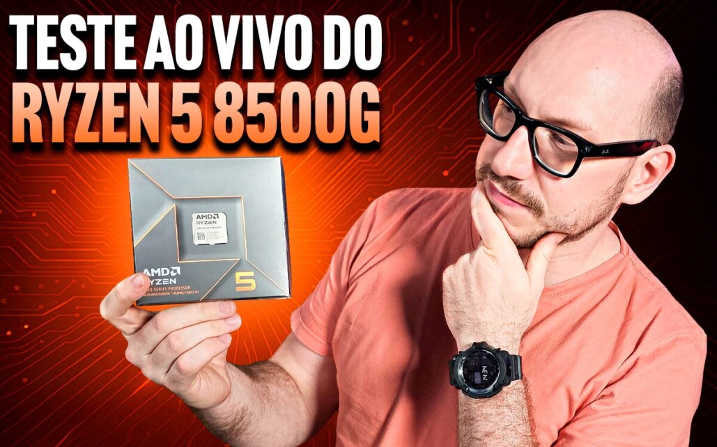 AMD Ryzen 5 8500G é o AM5 pra começar? (testes com e sem GPU)