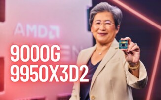 Lisa Su mostra processador Ryzen