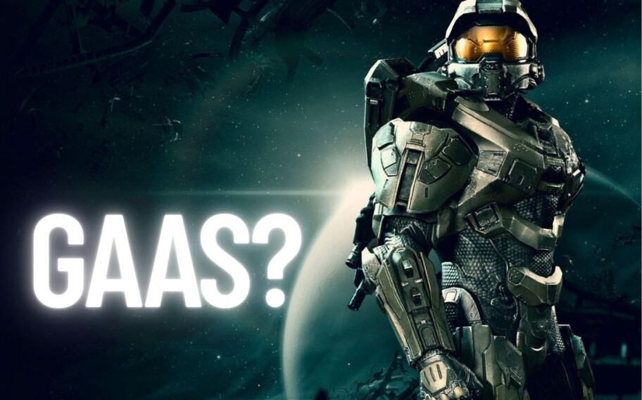 Imagem de Halo com GAAS escrito ao lado