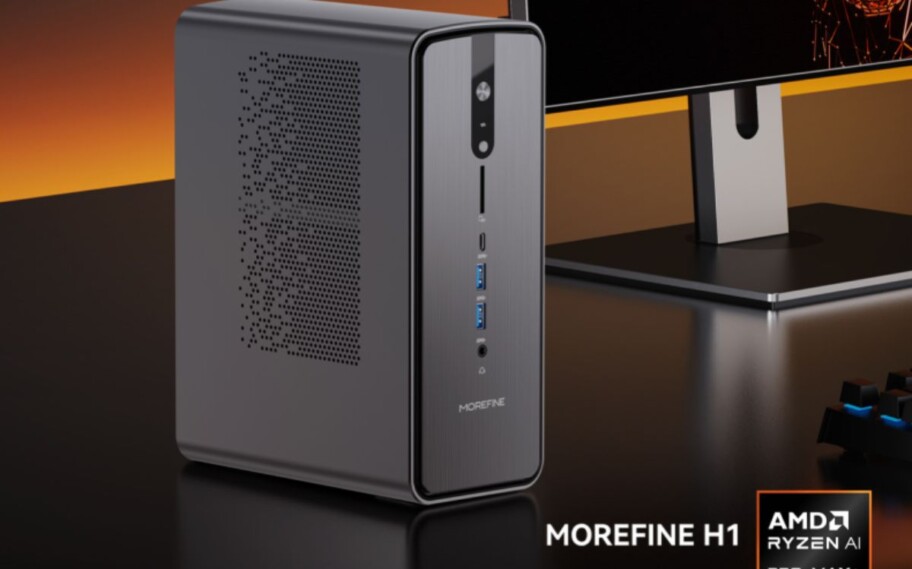 Imagem do novo mini PC da Morefine