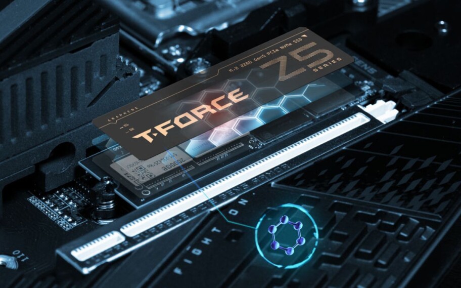 Imagem de divulgação do novo SSD PCIe 5.0