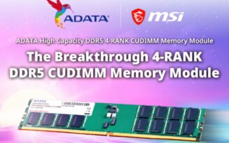 ADATA e MSI anunciam o primeiro DDR5 CUDIMM 4-rank do mundo: 128GB por módulo no Z890