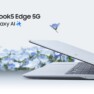Samsung lança notebook Galaxy Book 5 Edge com chip Snapdragon e conexão 5G