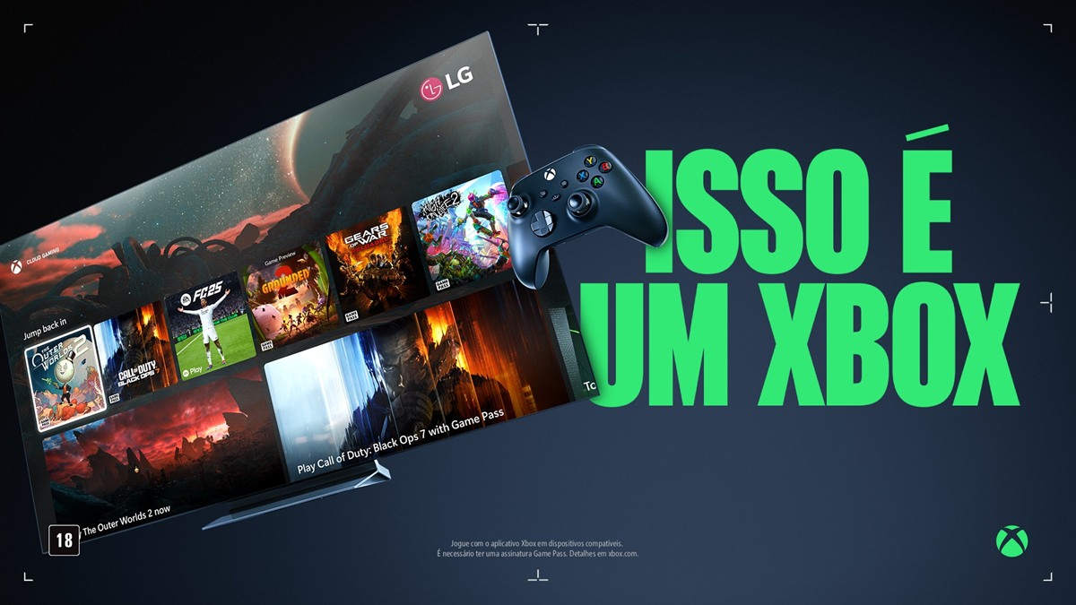 Agora é possível jogar Xbox direto nas TVs da LG e no Amazon Fire TV
