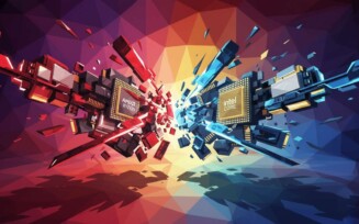 AMD avança firme contra a Intel: participação no mercado x86 supera 25% e desktops chegam a 33%