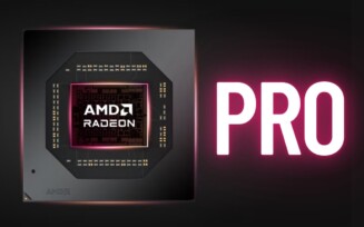 GPU AMD Radeon com PRO escrito ao lado