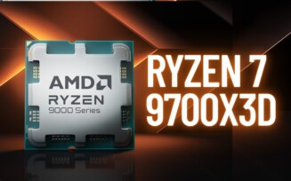 Imagem de processador AMD com Ryzen 7 9700X3D escrito ao lado