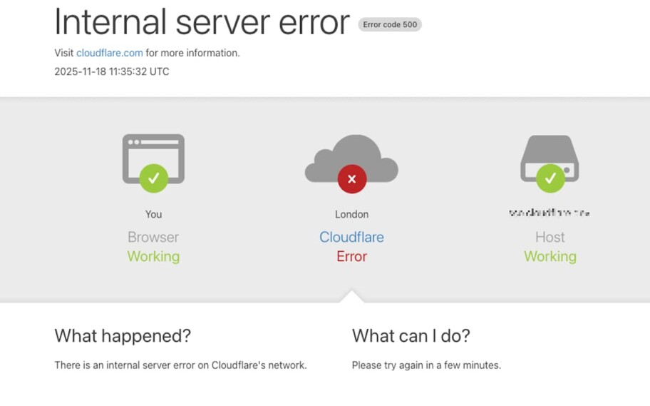 Cloudflare explica problema que deixou grande parte da internet fora do ar ontem