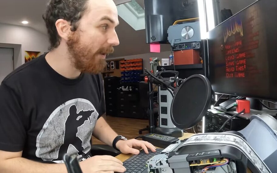 Jogo impresso: conseguiram fazer Doom rodar em uma impressora térmica