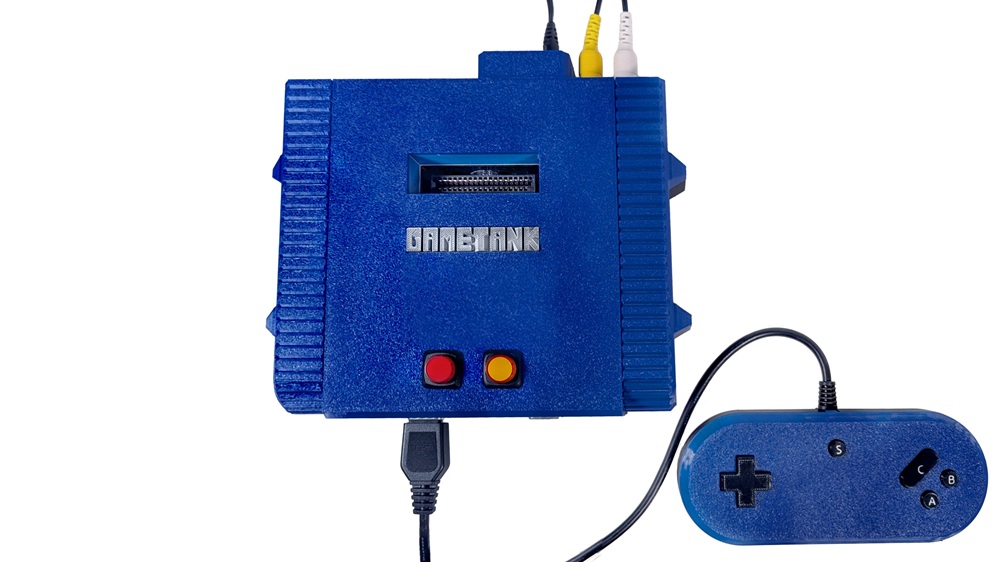 Imagem do GameTank visto de cima