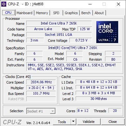 Tela do CPU-Z mostrando memórias com overclock